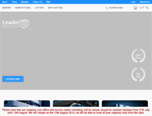 Tablet Screenshot of leader112.com